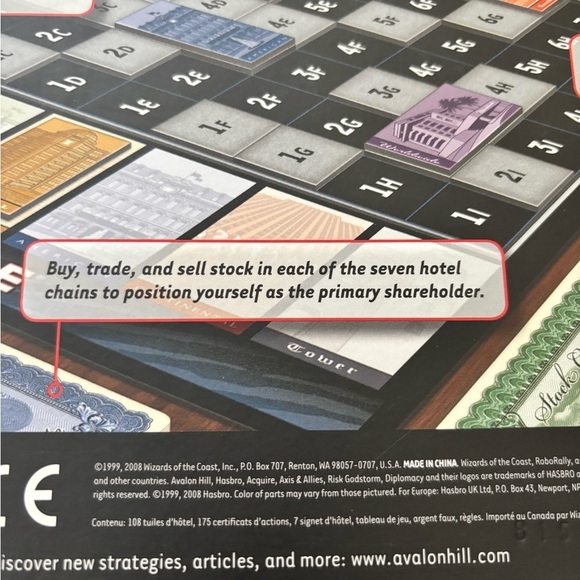 2008 Aquire Board Game Real Estate Tycon Strategy Trading Stocks Complete - Picture 3 of 3